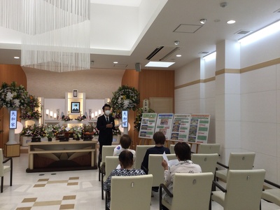 お葬式見積り設計セミナー風景
